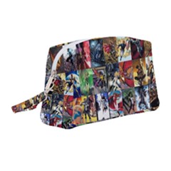 Comic Book Images Wristlet Pouch Bag (medium)