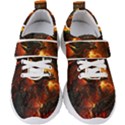 Dragon Legend Art Fire Digital Fantasy Kids  Velcro Strap Shoes View1