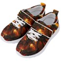 Dragon Legend Art Fire Digital Fantasy Kids  Velcro Strap Shoes View2