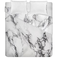 Marble Pattern Duvet Cover Double Side (california King Size) by Sudhe