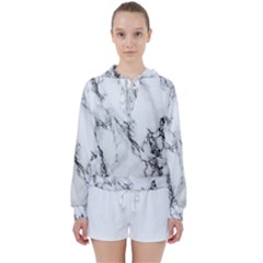 Marble Pattern Women s Tie Up Sweat by Sudhe