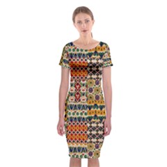 Ml 130 Classic Short Sleeve Midi Dress by ArtworkByPatrick