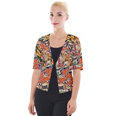 Ml 130 3 Cropped Button Cardigan by ArtworkByPatrick