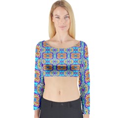 Ml 133 1 Long Sleeve Crop Top by ArtworkByPatrick