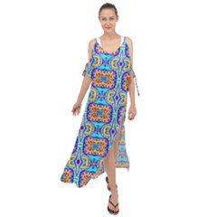 Ml 133 1 Maxi Chiffon Cover Up Dress by ArtworkByPatrick