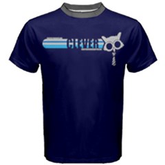 Ravenclaw-dark-blue-swatch-new-01 Men s Cotton Tee by TransfiguringAdoptionStore