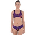 Boho Hamsa Mandala Criss Cross Bikini Set View1