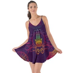 Boho Hamsa Mandala Love The Sun Cover Up by lucia