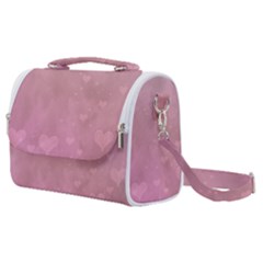 Lovely Hearts Satchel Shoulder Bag by lucia