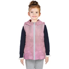 Lovely Hearts Kids  Hooded Puffer Vest