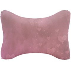 Lovely Hearts Seat Head Rest Cushion by lucia