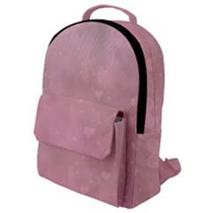 Lovely Hearts Flap Pocket Backpack (small) by lucia