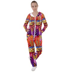 Boho Hippie Bus Women s Tracksuit