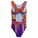 Boho Hippie Bus Kids  Cut-Out Back One Piece Swimsuit View2