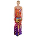 Boho Hippie Bus Maxi Thigh Split Dress View2