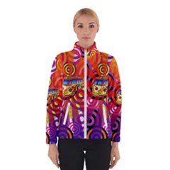 Boho Hippie Bus Winter Jacket