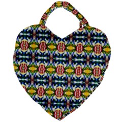 Ml 132 Giant Heart Shaped Tote by ArtworkByPatrick