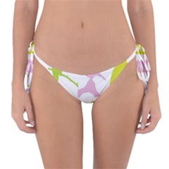 Bird Watching - Colorful Pastel Reversible Bikini Bottom