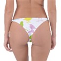 Bird Watching - Colorful Pastel Reversible Bikini Bottom View2