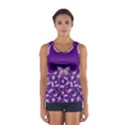 Purple Spring Butterfly Sport Tank Top  View1