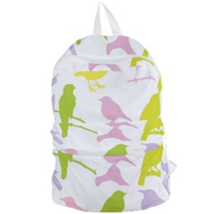 Bird Watching - Colorful Pastel Foldable Lightweight Backpack by WensdaiAmbrose