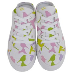 Bird Watching - Colorful Pastel Half Slippers by WensdaiAmbrose