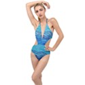 Into the Chill  Plunging Cut Out Swimsuit View1