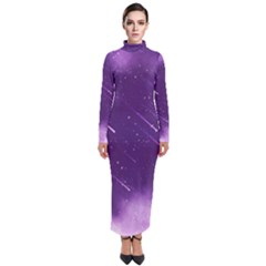 Meteors Turtleneck Maxi Dress