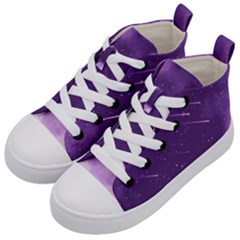 Meteors Kids  Mid-top Canvas Sneakers by bunart