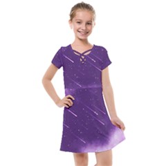 Meteors Kids  Cross Web Dress by bunart