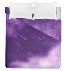 Meteors Duvet Cover Double Side (queen Size) by bunart