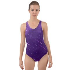 Meteors Cut-out Back One Piece Swimsuit