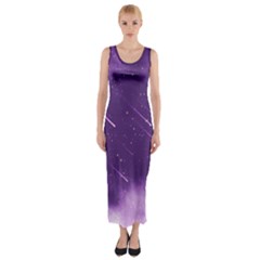 Meteors Fitted Maxi Dress