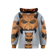 Mask India South Culture Kids  Pullover Hoodie by Sudhe