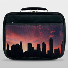 Skyline Panoramic City Architecture Lunch Bag by Sudhe