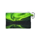 Aurora Borealis Northern Lights Sky Canvas Cosmetic Bag (Small) View2