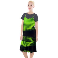 Aurora Borealis Northern Lights Sky Camis Fishtail Dress by Sudhe