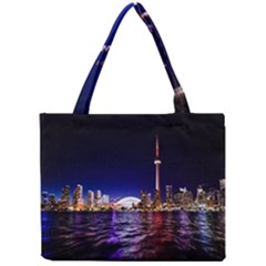 Toronto City Cn Tower Skydome Mini Tote Bag by Sudhe