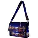 Toronto City Cn Tower Skydome Full Print Messenger Bag View1