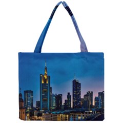 Frankfurt Germany Panorama City Mini Tote Bag by Sudhe