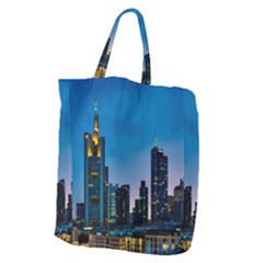 Frankfurt Germany Panorama City Giant Grocery Tote by Sudhe