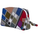 Abstract Composition Wristlet Pouch Bag (Large) View2