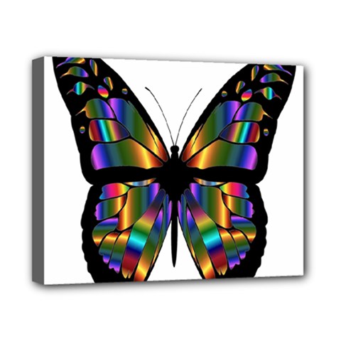 Abstract Animal Art Butterfly Canvas 10  X 8  (stretched) by Sudhe