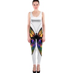 Abstract Animal Art Butterfly One Piece Catsuit by Sudhe