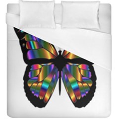 Abstract Animal Art Butterfly Duvet Cover (king Size) by Sudhe