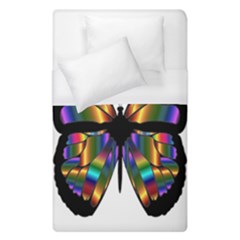 Abstract Animal Art Butterfly Duvet Cover (single Size) by Sudhe