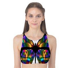 Abstract Animal Art Butterfly Tank Bikini Top by Sudhe