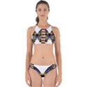 Abstract Animal Art Butterfly Perfectly Cut Out Bikini Set View1