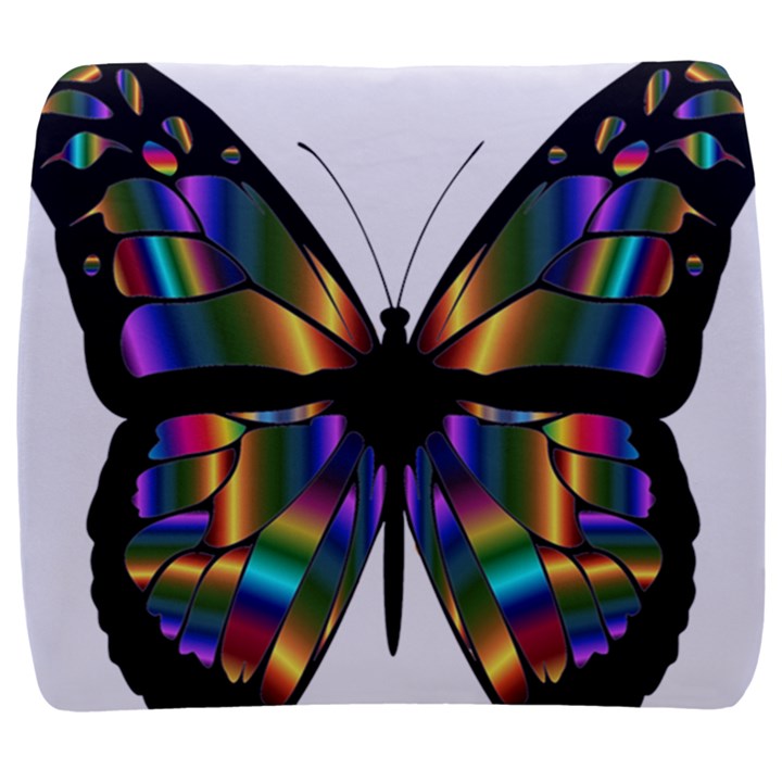 Abstract Animal Art Butterfly Back Support Cushion