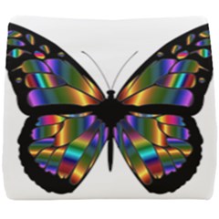 Abstract Animal Art Butterfly Seat Cushion by Sudhe